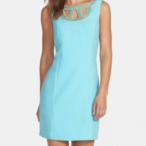 Lilly Pulitzer Dresses & Skirts - Lilly Pulitzer Lane Beaded Shift Dress Shift Dress